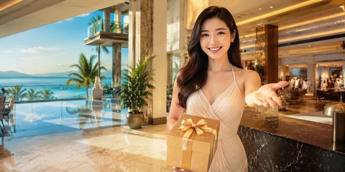 Người dùng trải nghiệm cá cược trực tuyến tại bãi biển Đà Nẵng ban đêm