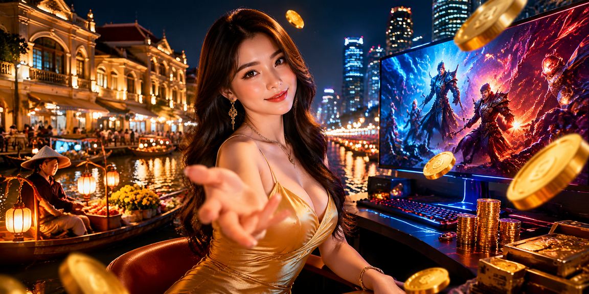 Người chơi đặt cược esports tại Thành phố Hồ Chí Minh ban đêm